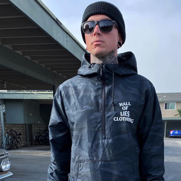 Anti-Political 1/4 Windbreaker