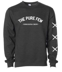 Wrecking Crew-Neck Charcoal Grey